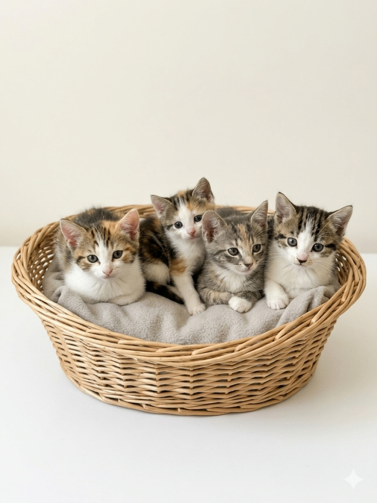 Adorable Female Calico and Tabby Kittens For Sale