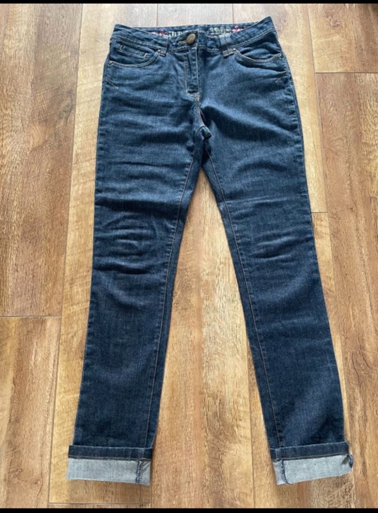 SOUTH HERITAGE 1932 Blue JEANS UK 12