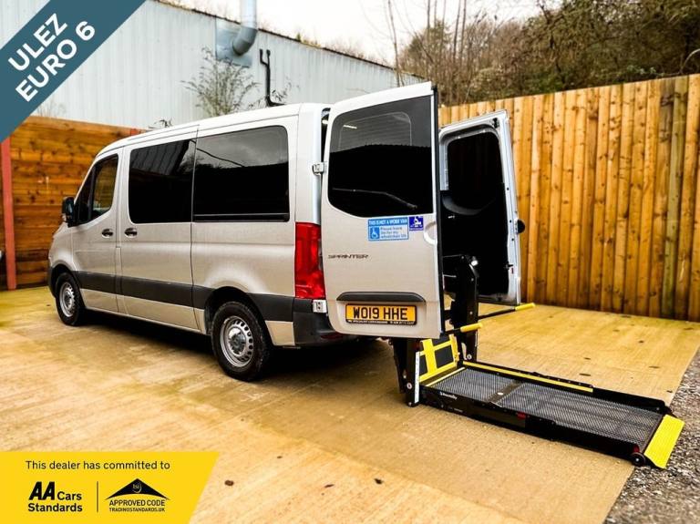 2019 Mercedes-Benz Sprinter 4 Seat Driver Transfer Wheelchair Accessible Disabled Access Vehicle ...