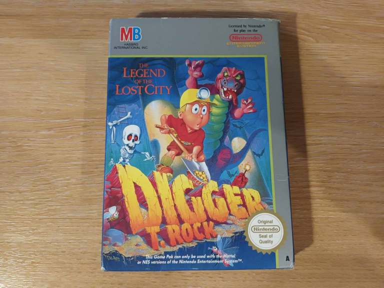 Nintendo - Digger T Rock for NES