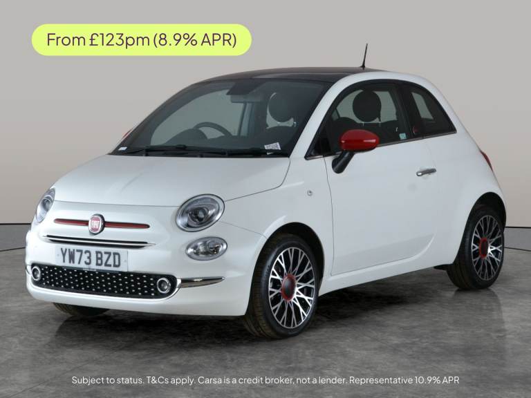 2023 Fiat 500 1.0 Mild Hybrid Red 3dr HATCHBACK PETROL Manual