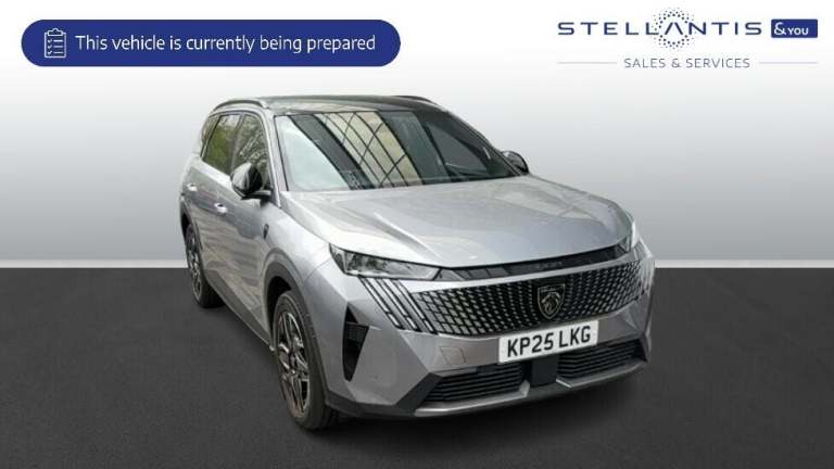 2025 Peugeot 5008 1.2 Hybrid 136 GT 5dr e-DSC6 HATCHBACK PETROL Automatic