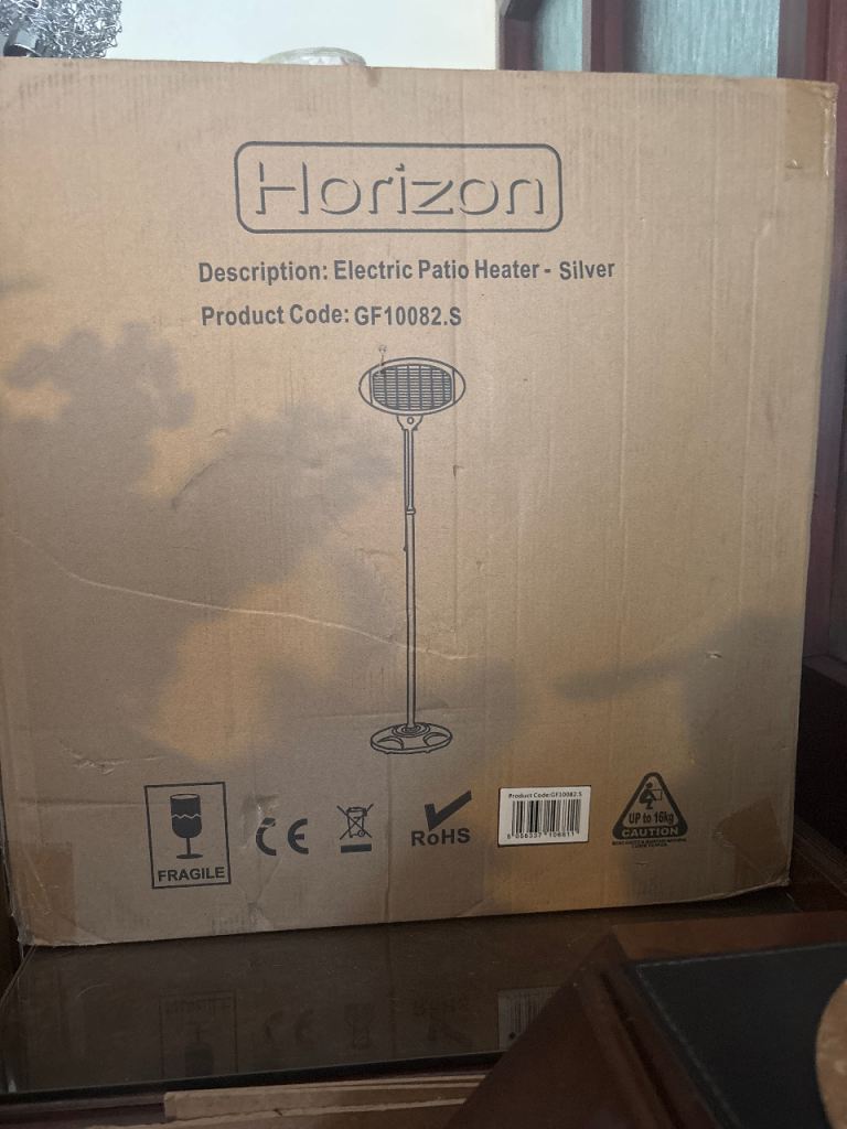 2kw Free Standing Electric Patio Heater
