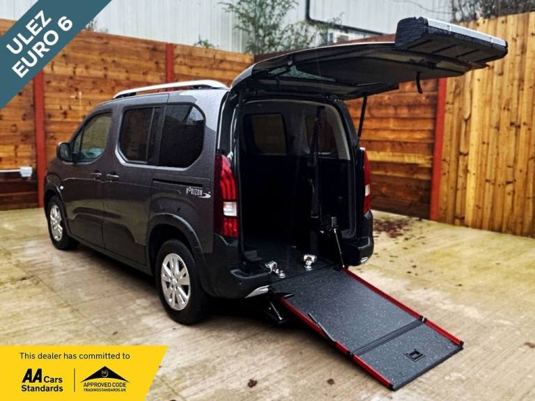 2020 Peugeot Rifter 3 Seat Auto Wheelchair Accessible Disabled Access Vehicle WAV MPV Diesel Auto...