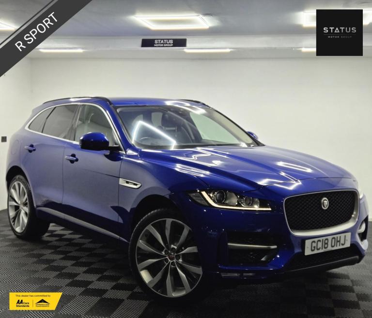 2018 Jaguar F-Pace 2.0 D240 R-Sport SUV 5dr Diesel Auto AWD Euro 6 (s/s) (240 ps) SUV Diesel Auto...