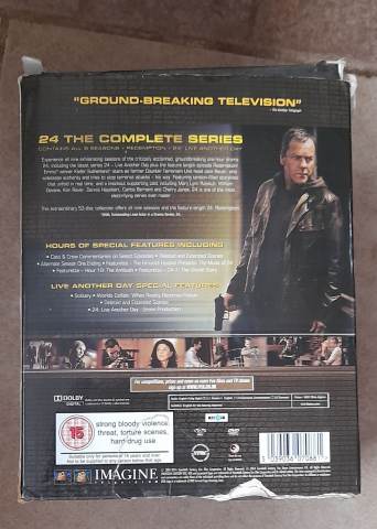 24 The Complete Series DVD Box Set - All 8 Seasons REDEMPTION, 24