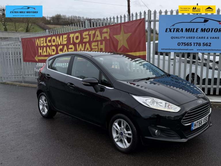 2017 Ford Fiesta 1.0 EcoBoost Zetec 5dr HATCHBACK PETROL Manual