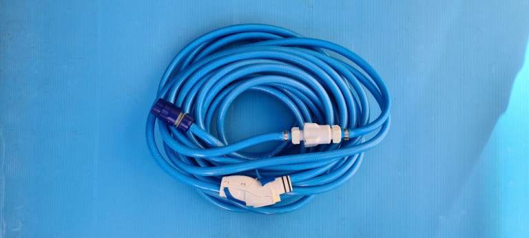 Caravan hose with truma attachment