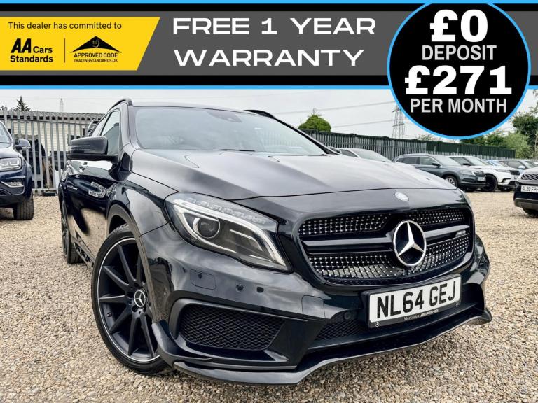 MERCEDES-BENZ GLA 2.0 GLA45 AMG SUV 5dr Petrol SpdS DCT 4MATIC Euro 6 2014