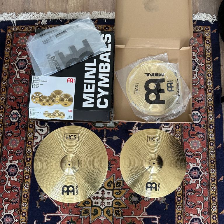 MEINL CYMBALS HCS Expanded Set HCS14161820 (Never Used)