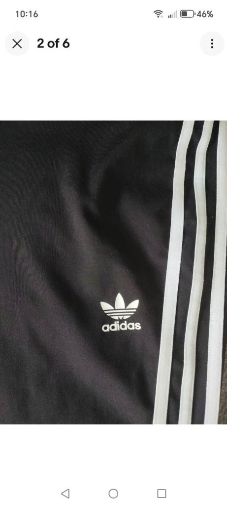 Womens Adidas Black Shorts  Size UK 3xl