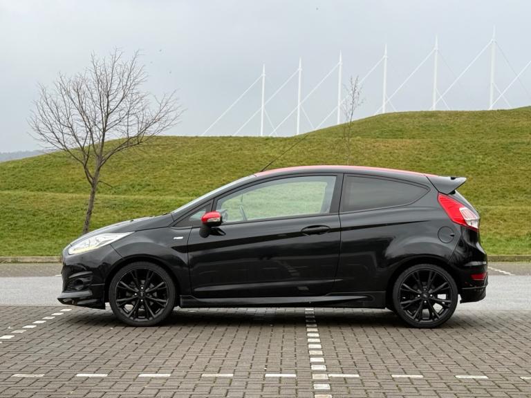 2017 Ford Fiesta 1.0 EcoBoost 140 ST-Line Black 3dr HATCHBACK Petrol Manual