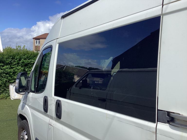 image for Camper sliding door glass van conversion 