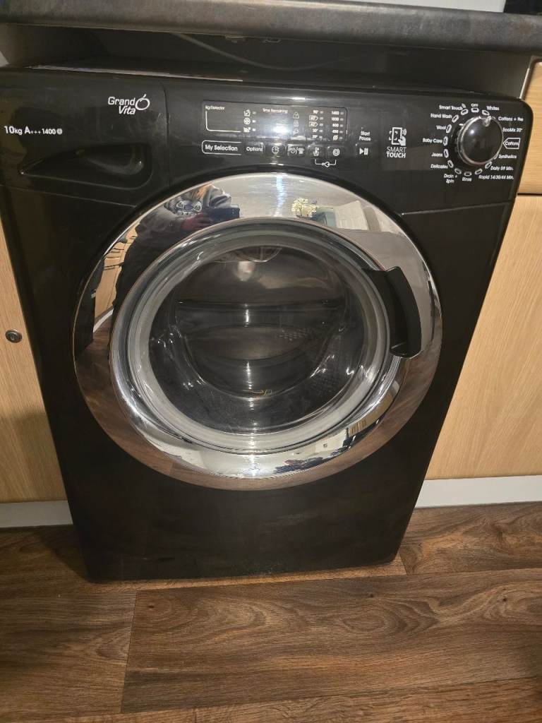 Black candy washing machine 10kg 1400 spin 