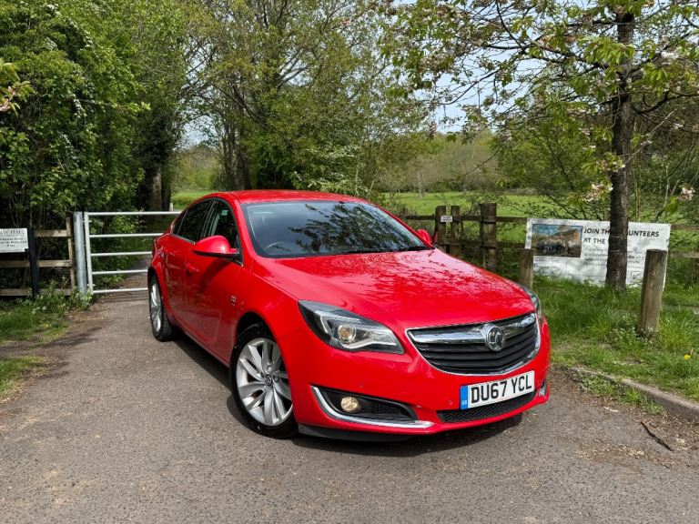 2017 67 Vauxhall Insignia 1.6 CDTi SRI NAV 136 Turbo D Red