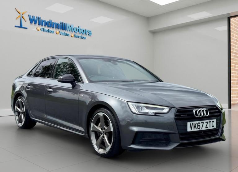 2017 Audi A4 2.0 TDI 190 Quattro Black Edition 4dr S Tronic SALOON DIESEL Automatic
