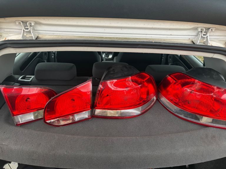 Rear taillights mk6 golf