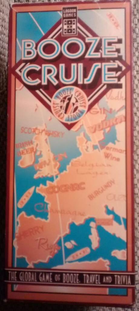 Vintage 2002 Booze Cruise Board Game