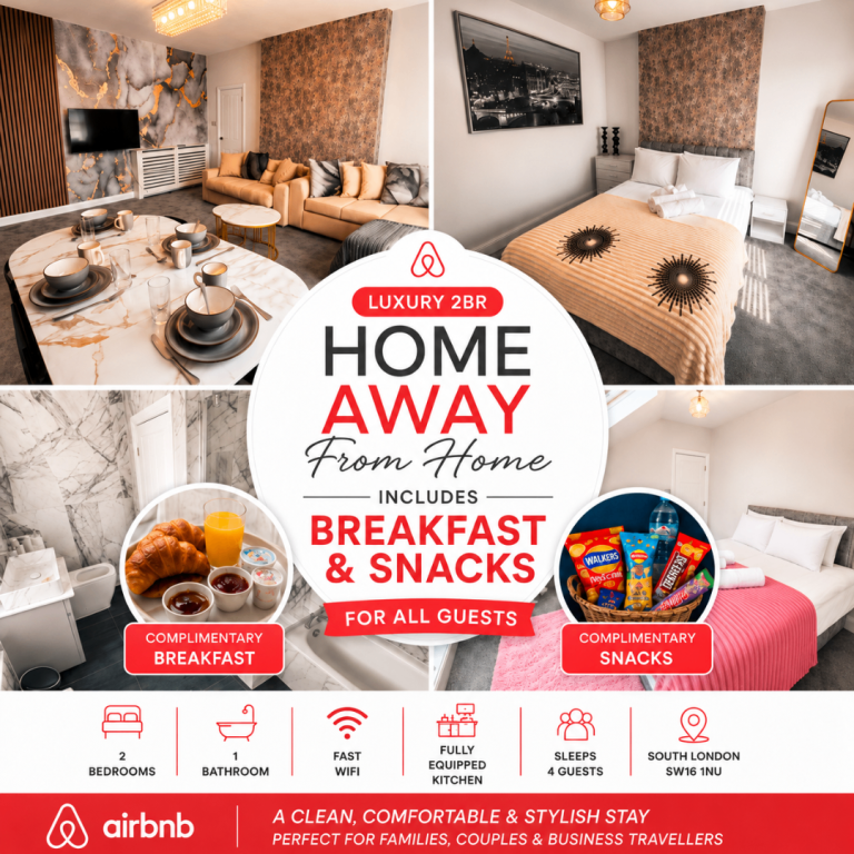 London 2BR Flat & Breakfast rental unit in Greater London, United Kingdom