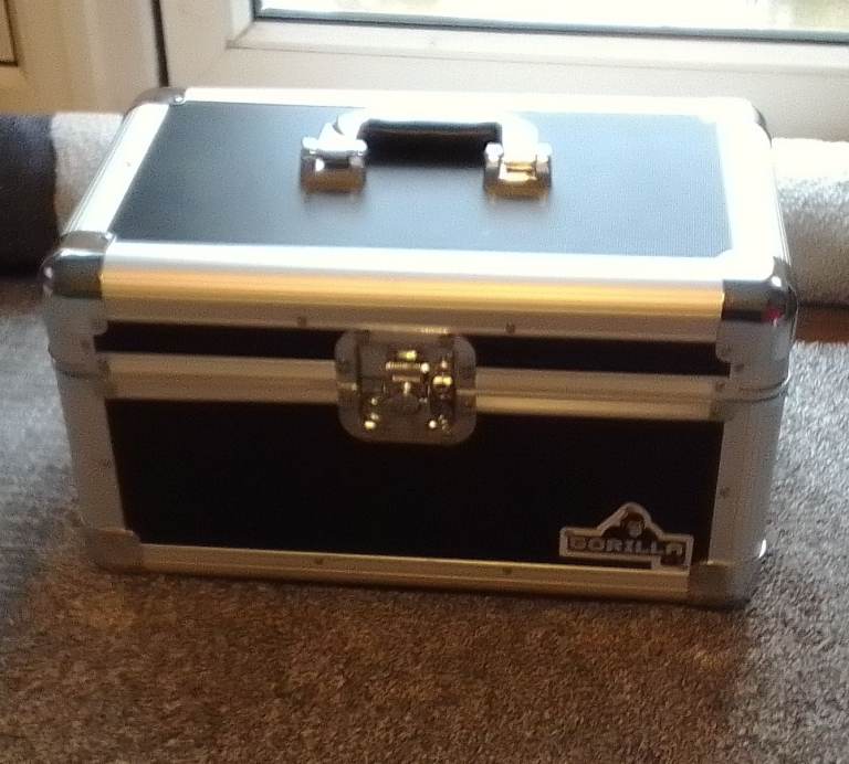 Vinyl Singles Record Carry Case /Storage Box 