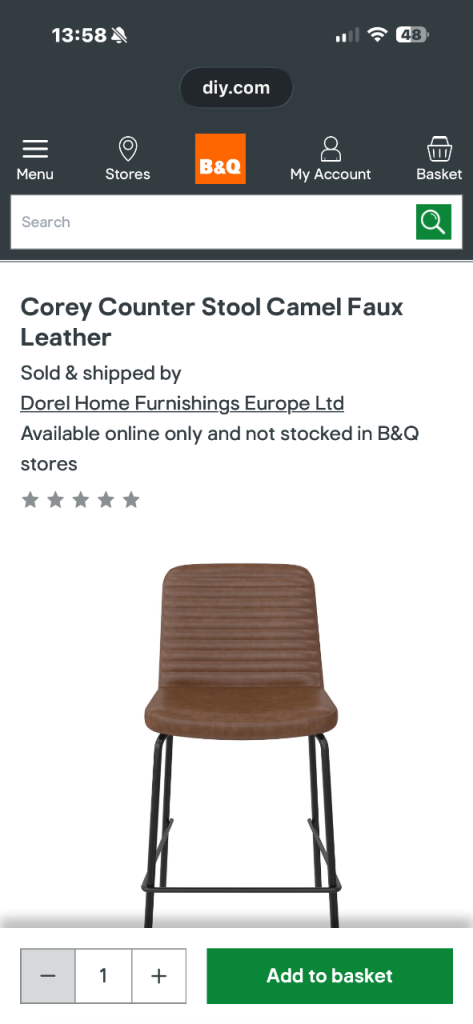 Bar chair /high chair 
