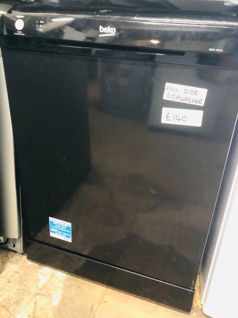 🚚 Black beko full size dishwasher can deliver £140