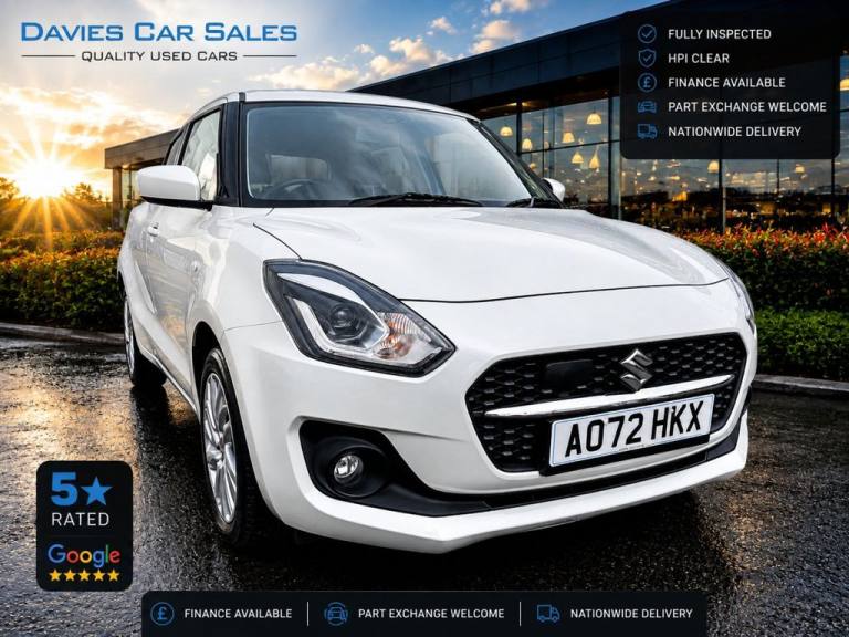 2023 72 SUZUKI SWIFT 1.2 DUALJET MHEV SZ-T HATCHBACK 5DR PETROL HYBRID CVT EURO
