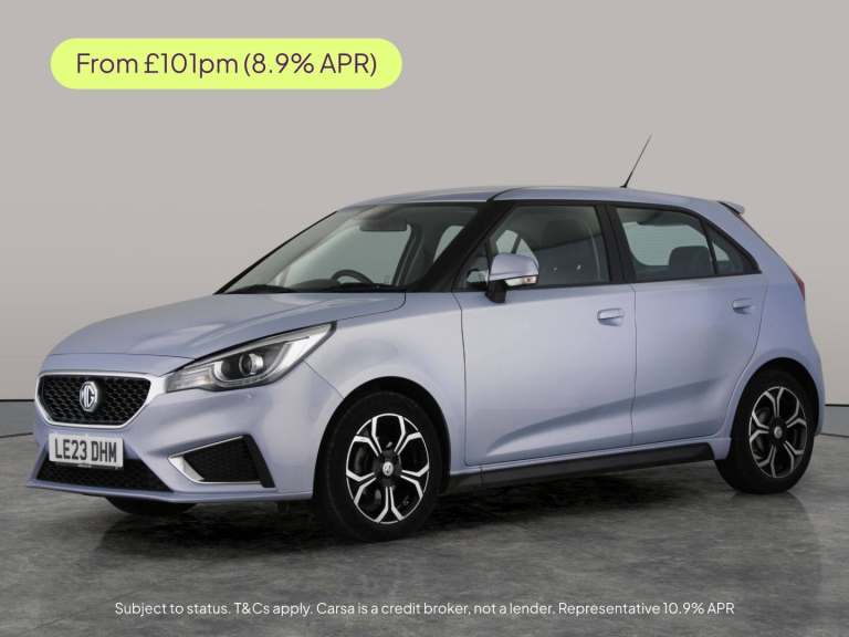 2023 MG MG3 1.5 VTi-TECH Exclusive Nav Hatchback 5dr Petrol Manual Euro 6 (s/s) (106 ps Hatchback...