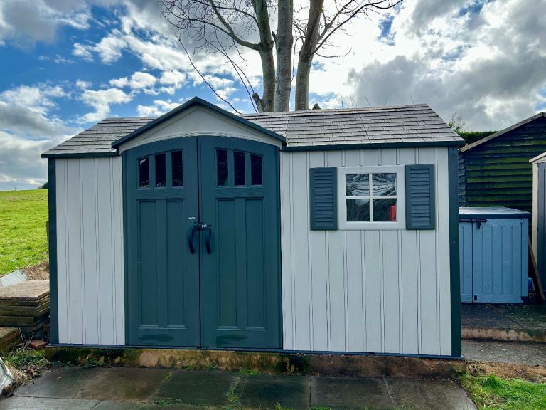 Lifetime 12.5 x 8 ft shed 