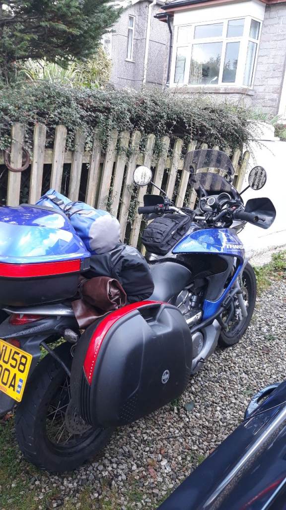 Trans alp 680vt lowered