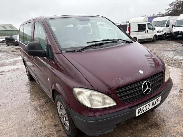 2007 Mercedes-Benz Vito Vito Traveliner 120 CDi LWB Auto Minibus DIESEL Automatic