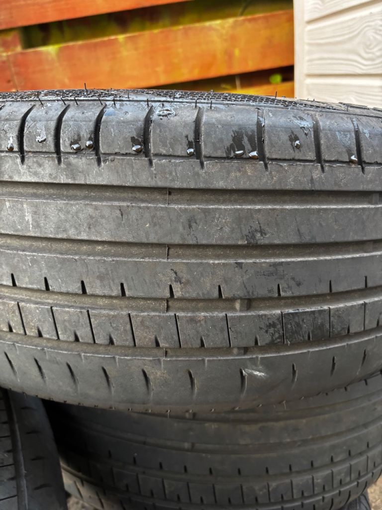 4 x Part worn 235 45 18 Accelera PHi R all season tyres