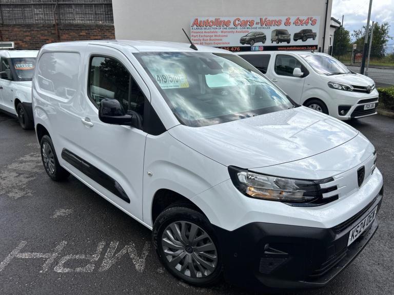 2024 Peugeot Partner 1.5 BlueHDi 1000 Asphalt Standard Panel Van SWB Euro 6 (s/s) 5dr PANEL VAN D...