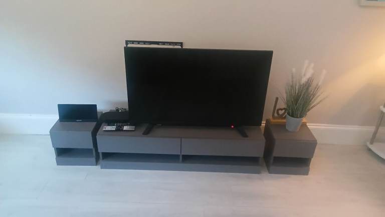 3 piece tv cabinet