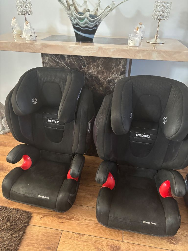Recaro Isofix car seats £20 each, 15-36KG