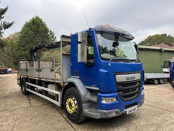 Daf LF250 Rear Mounted Block Grab Remote Crane 