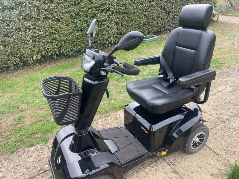 Invacare Sterling S700 Mobility Scooter – Black, Good Condition