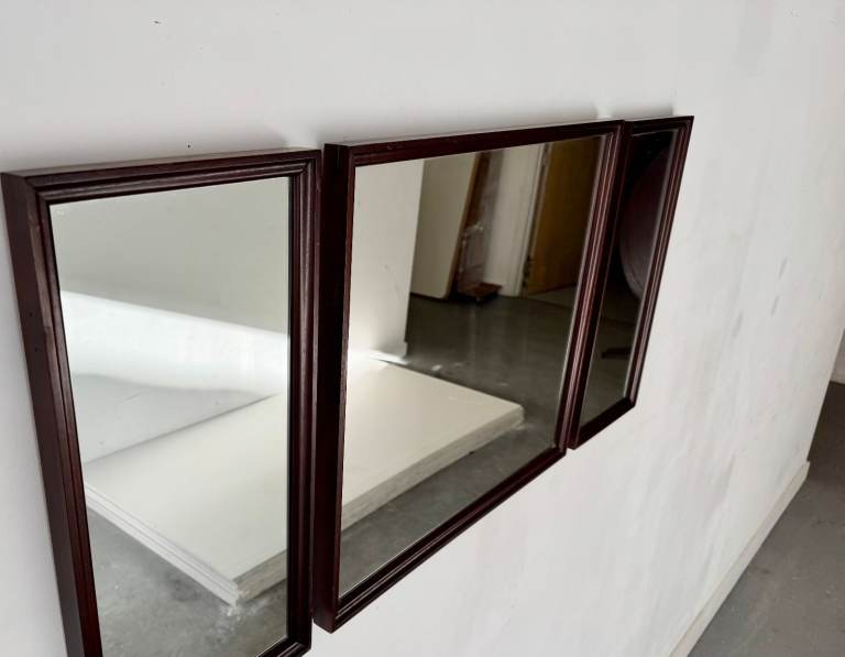 Set of 3 Wall Mirrors by STAG