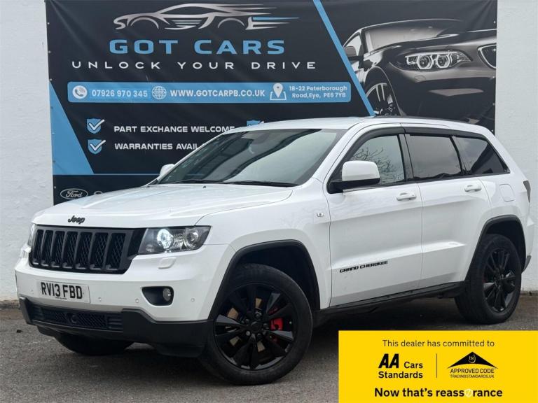 2013 Jeep Grand Cherokee 3.0 V6 CRD S Limited Auto 4WD Euro 5 5dr ESTATE Diesel Automatic