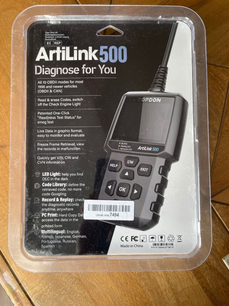 Todo code reader Artlink 500