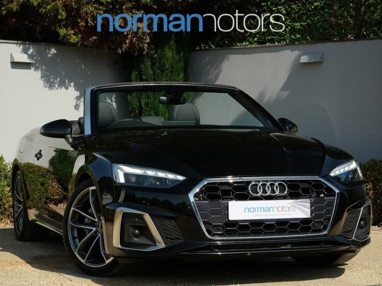 2022 Audi A5 Cabriolet 2.0 TFSI 40 S line Convertible 2dr Petrol S Tronic Euro 6 (s/s) (204 ps) C...