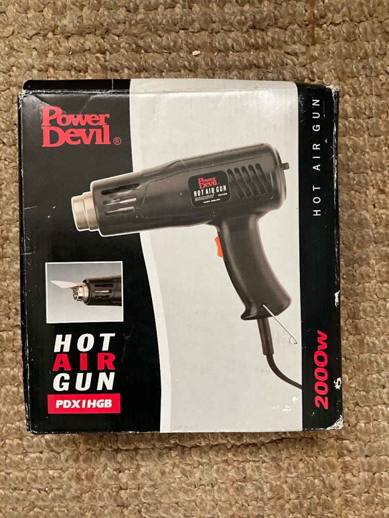 Power Devil Hot Air Gun 2000W PDX1HGB - Brand New in Box
