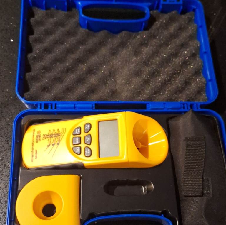 Ultrasonic Cable Height Meter
