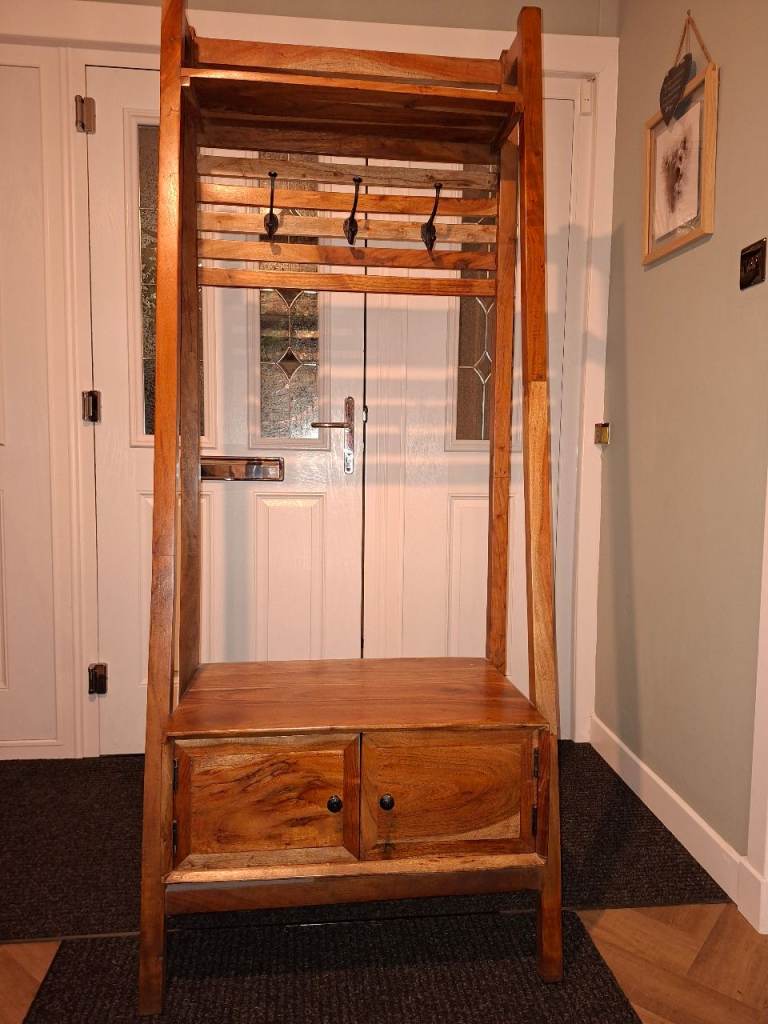 Coat and storage stand