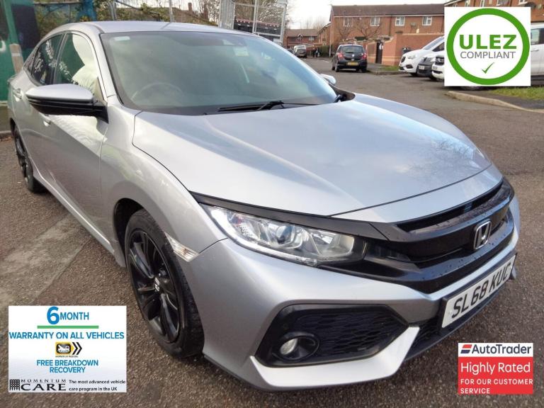  Honda Civic 1.0 VTEC Turbo SR CVT Euro 6 (s/s) 5dr Petrol Automatic