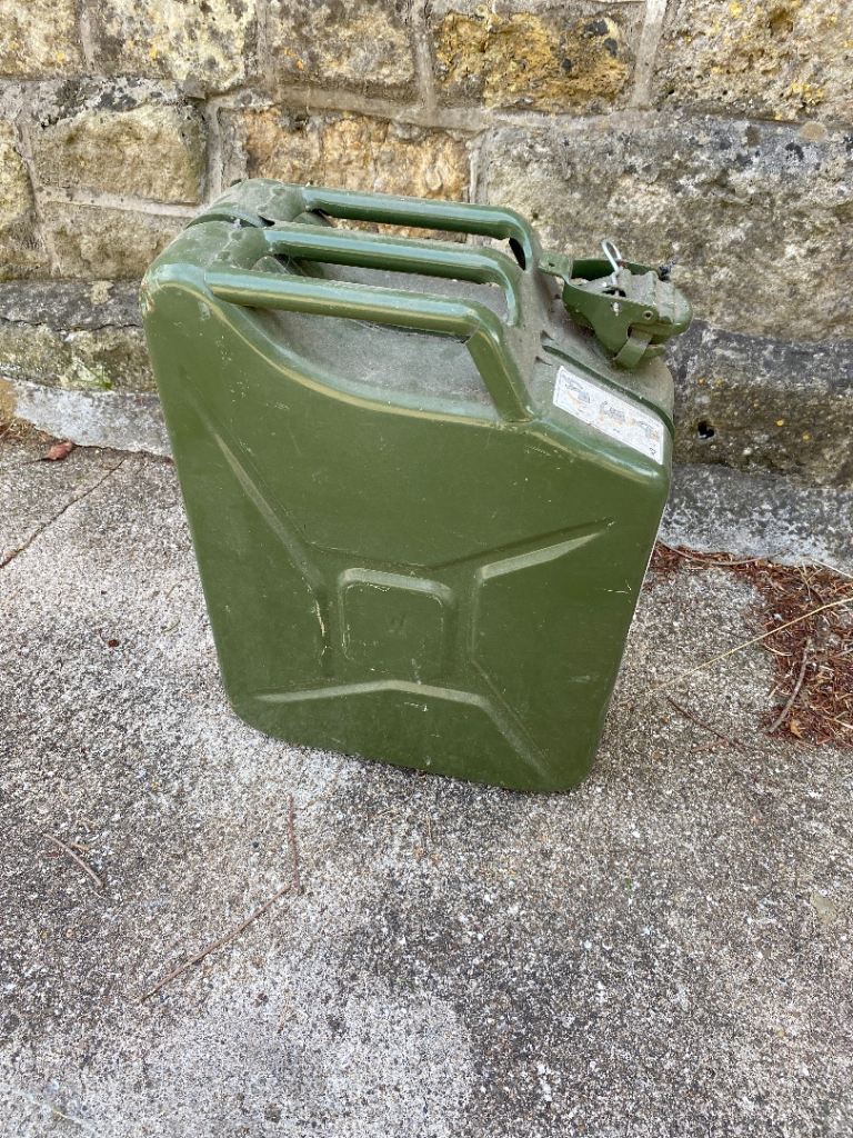 20 litre metal Jerry can 
