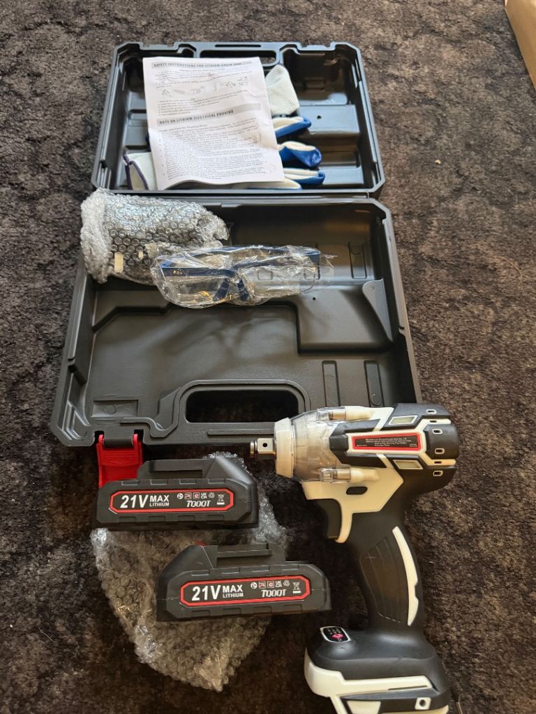 Cordless impact wrench driver new 