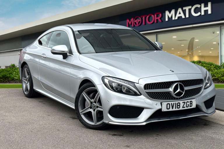 2018 Mercedes-Benz C Class 2.1 C220d AMG Line G-Tronic+ Euro 6 (s/s) 2dr Coupe DIESEL Automatic