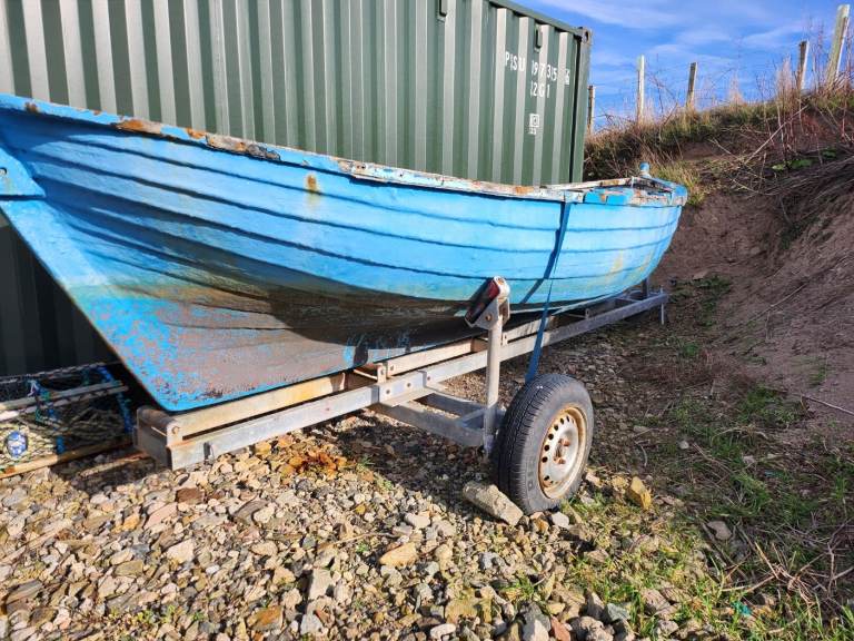 Old Boat and trailer