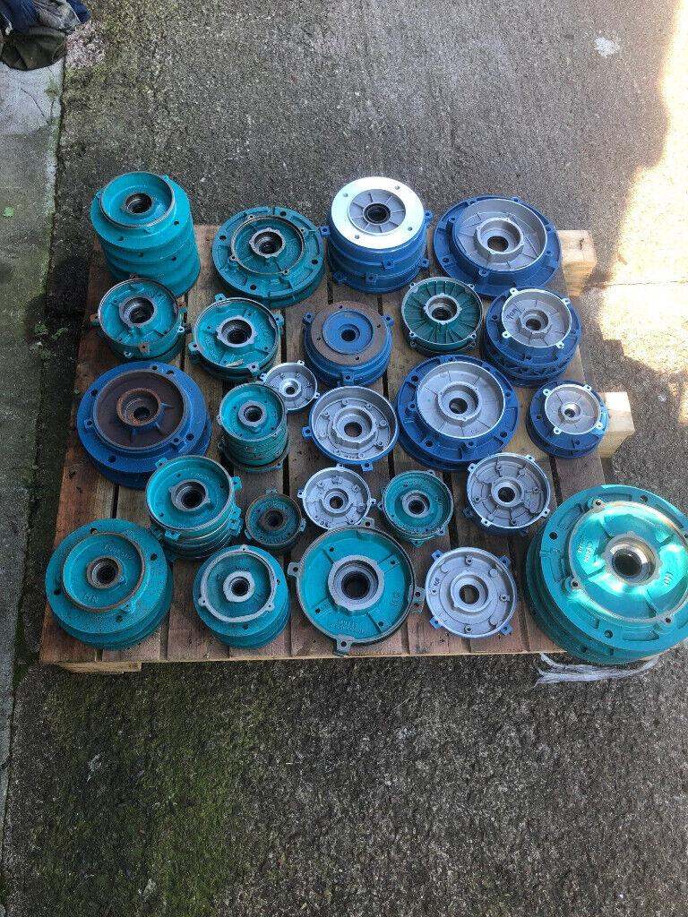  Electric Motor Flange Job Lot Aluminium Cast Iron Face B3 B5 Mount IE2 Crompton